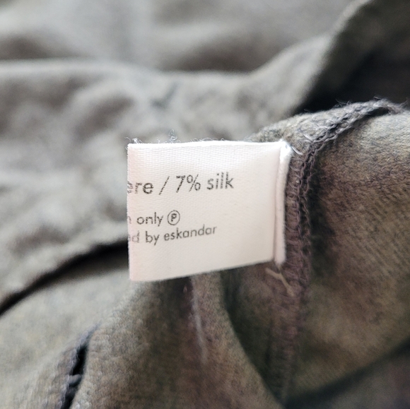 Eskandar Cashmere Silk Drawstring Pant - Picture 8 of 11